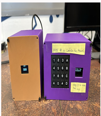 Picture of One Time Password Door Entry Project